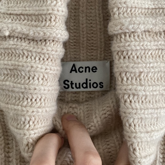 Acne studios wool big sleeves sweater - Picture 3 of 6